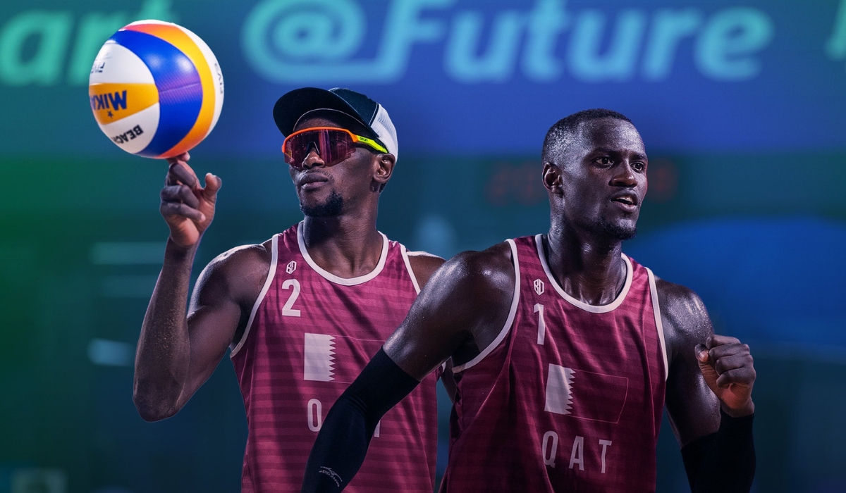 Qatar's beach volleyball duo, Ahmed Tijan and Cherif Younousse, reach 19th Asian Games quarterfinals